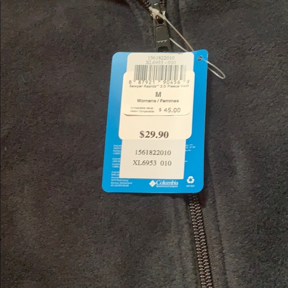 Columbia Zip Up Vest - Picture 3 of 8